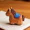 Handcrafted Decorative Wooden Horse Figurine Cute Animal Carving Ornament For Home Office Desktop 6