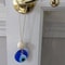 Turkish Evil Eye Glass Wall Hanging HandBlown Blue Eye Wall Charm For House Protection Spiritual 3