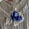 Turkish Evil Eye Glass Wall Hanging HandBlown Blue Eye Wall Charm For House Protection Spiritual 5