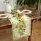 Spring Summer Lemon Floral Linen Table Runner Refreshing Seasonal Dresser Scarf Botanical Holida 4
