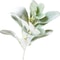 10Piece Flocked Artificial Lambs Ear Stems Premium Faux Greenery For Wedding Bouquet 7