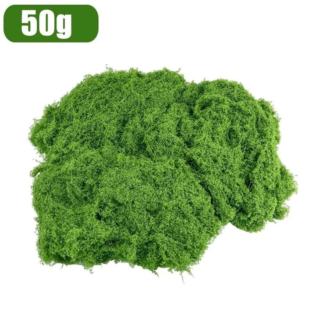Eternal Artificial Green Moss PreservedEffect Moss For Mini Landscapes DIY Crafts Botanical Room 8