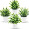 Artificial Potted Bonsai HighFidelity Faux Greenery For Modern Indoor Outdoor Architectural Decor 0