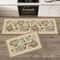 Botanical Garden ExtraThick Absorbent Rug NonSlip AntiFatigue Kitchen Bathroom Mat Collection 0