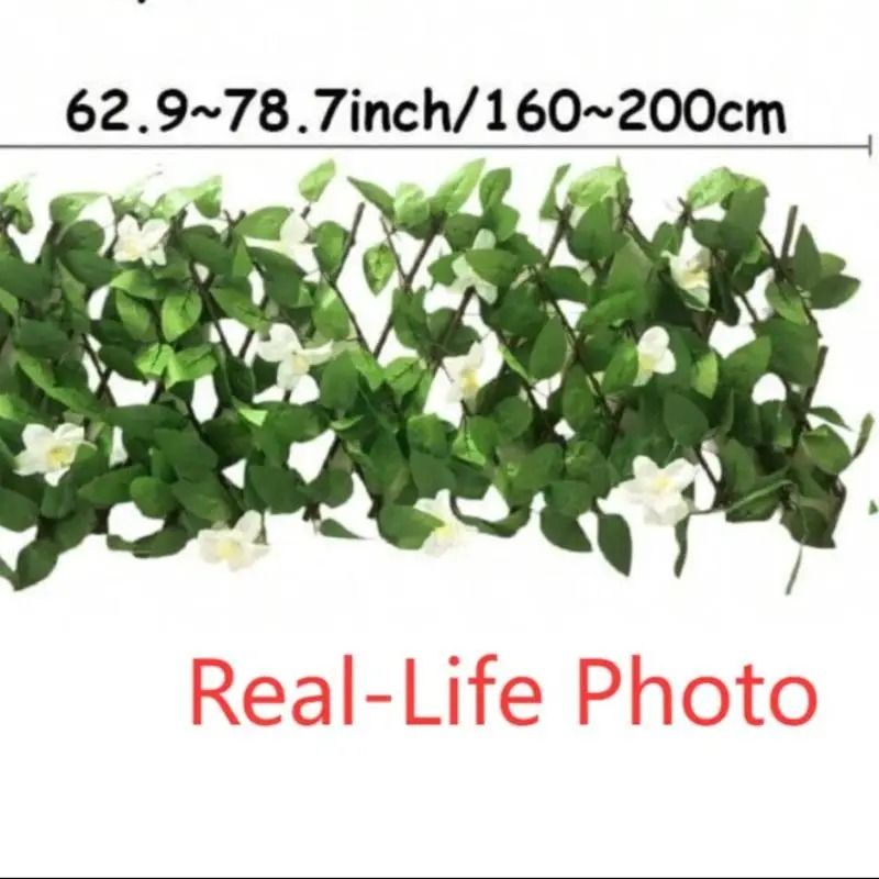 Expandable Ivy Privacy Screen Versatile Faux Leaf Fencing For Balcony Garden Outdoor Architectura 4
