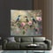 Vibrant Hummingbird Soft Floral Tapestry Elegant Botanical Wall Art For Bedrooms Offices Creativ 3