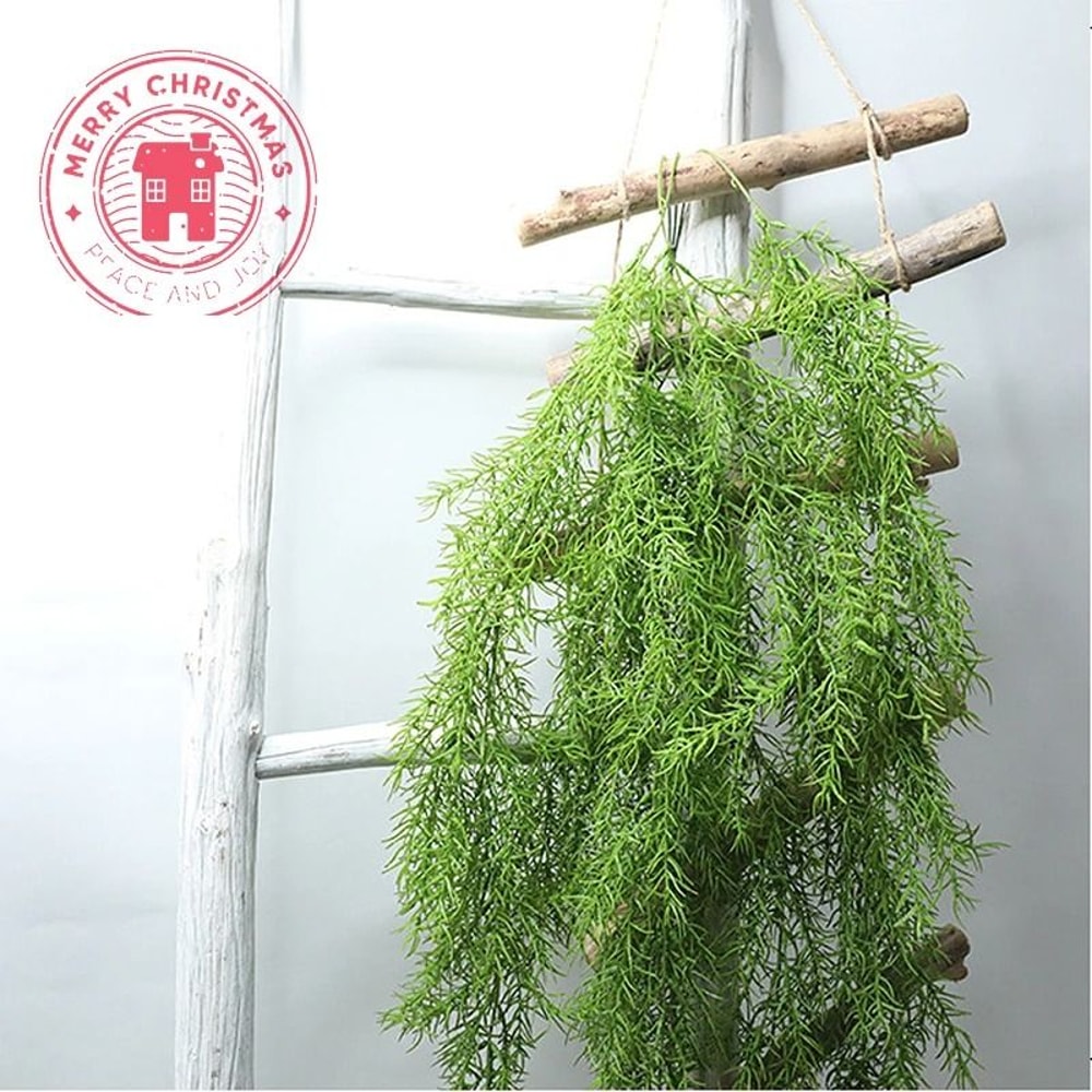 Simulated Pine Needle Hanging Rattan 41Inch HighFidelity Cascading Wall Foliage For MicroLandscape 3
