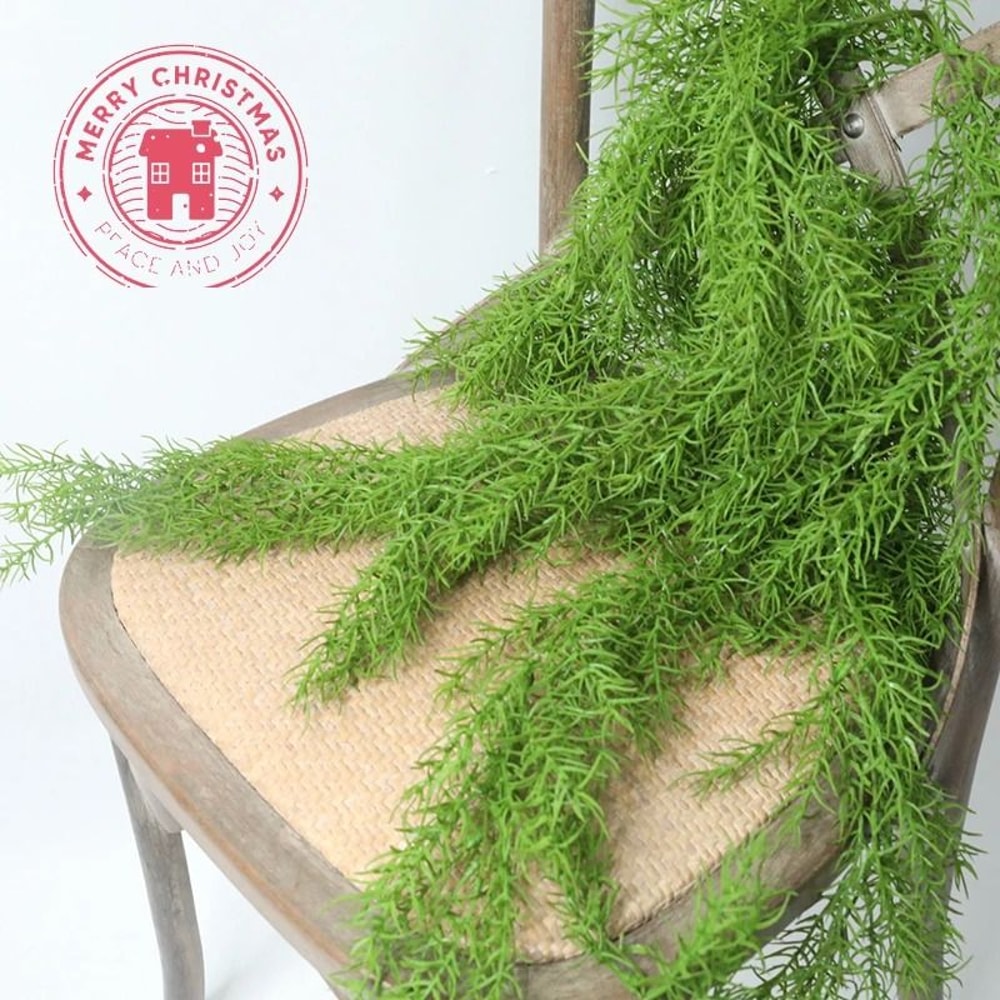 Simulated Pine Needle Hanging Rattan 41Inch HighFidelity Cascading Wall Foliage For MicroLandscape 4