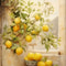 Retro Lemon Garden Canvas Art Fresh Citrus Olive Tree Wall Prints For Modern Living Rooms Offices 20