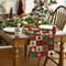Plaid Linen Holiday Table Runner Festive Christmas Tree Snowflake Dining Decor For Winter Kitchen 3