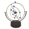 Celestial Kinetic Orbital Model Perpetual Motion Revolving Globe Pendulum For Modern Offices Exec 1