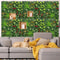 Floral Botanical Grass Wall Panel HighDensity Mixed Greenery Backdrop For Modern Interior Accents 2