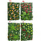 Floral Botanical Grass Wall Panel HighDensity Mixed Greenery Backdrop For Modern Interior Accents 4