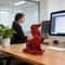 2026 Chinese Red Horse Statue Success Resin Figurine For Office Desks Feng Shui Wealth Ornaments 2