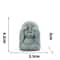 Serene Zen Little Monk Set 4Piece HandFinished Stone Sculptures For Meditation Spaces Modern Desks 9