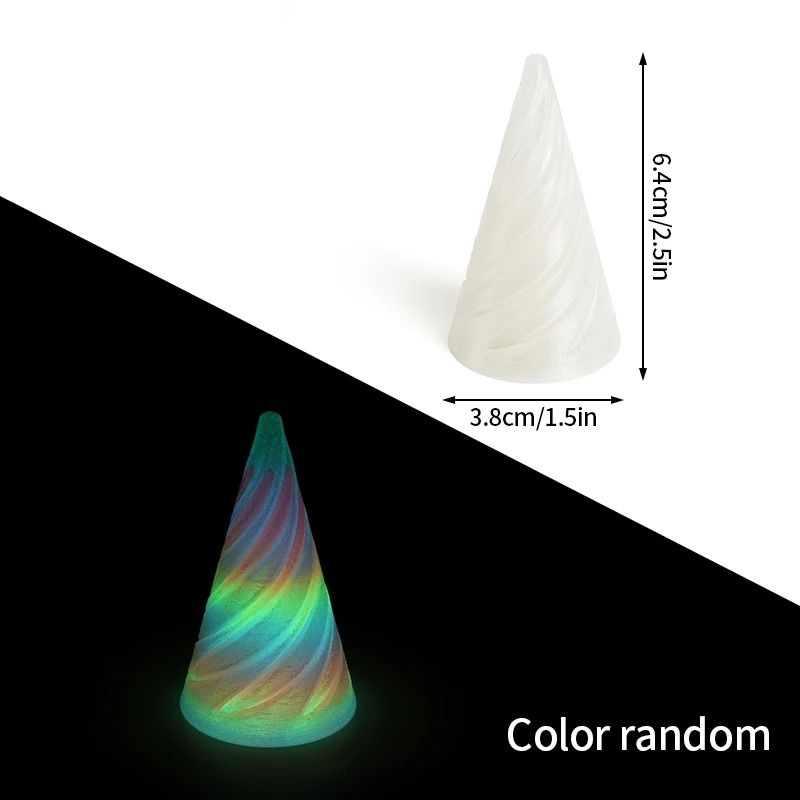 3DPrinted Rotating Impossible Pyramid Spiral Cone HighDefinition Kinetic Fidget Toy 7