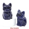 HandCarved Natural Stone Cat Statue Healing Crystal Amethyst Mixed Mineral Figurine For Chakra Me 11