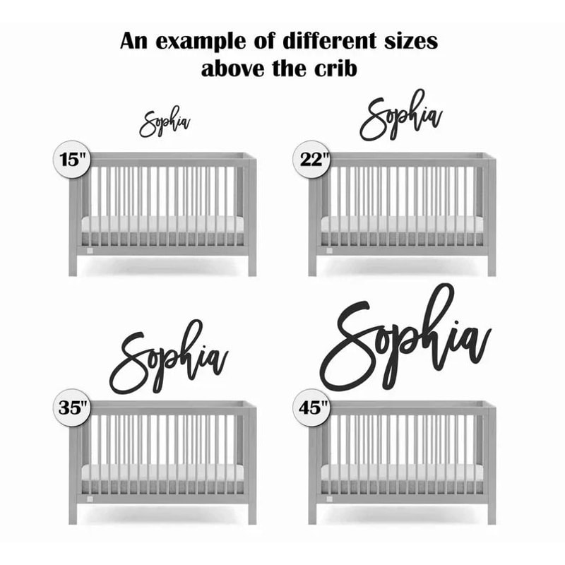 Personalized Wooden Name Sign Natural Wood Wall Decor For Modern Nurseries Bespoke Kids Rooms 4