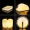 3D Folding Wooden LED Book Light RGB ColorChanging Creative Night Light For Modern Bedrooms Desks 4