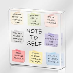 mental health & psychology motivational sign – inspirational modern decor for counseling & classroom corners