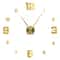 3D Luminous DIY Frameless Wall Clock Modern Silent Digital Clock Wall Stickers For Home Office De 10