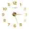 3D Luminous DIY Frameless Wall Clock Modern Silent Digital Clock Wall Stickers For Home Office De 14