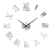 3D Luminous DIY Frameless Wall Clock Modern Silent Digital Clock Wall Stickers For Home Office De 17