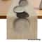 Pebble Pattern Textured Table Runner EarthToned Neutral Fabric For Modern Minimalist Dining Home 0