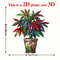 2D Acrylic Plant Suncatcher Modern Suspended Sunlight Collector For Windows Living Spaces 4
