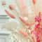 Pink White Nordic Boho Dried Flower Bouquet Natural Pampas Grass Real Gypsophila For Modern Wedd 3