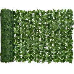 artificial ivy hedge fence panels – high-definition green faux ivy privacy screen for outdoor & garden sanctuaries