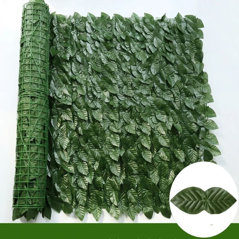 Artificial Ivy Hedge Fence Panels HighDefinition Green Faux Ivy Privacy Screen For Outdoor Garden 6