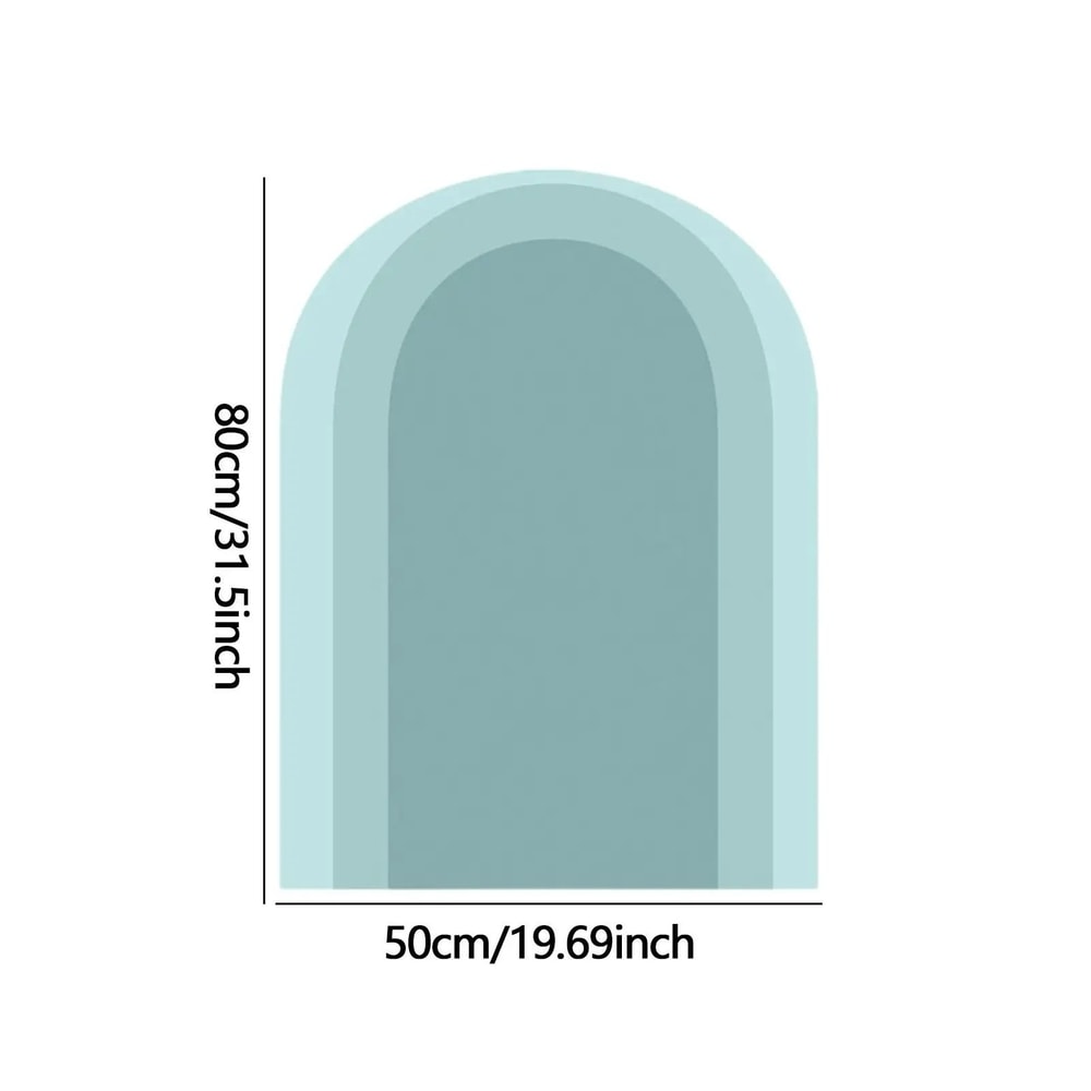 Geometric Arch Wall Decal Modern Boho PVC Headboard Minimalist Interior Mural 6