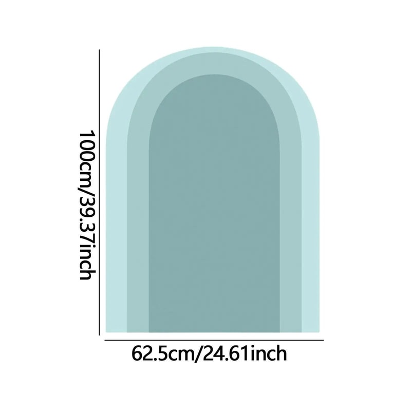 Geometric Arch Wall Decal Modern Boho PVC Headboard Minimalist Interior Mural 20