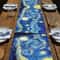 Van Gogh Starry Night Artistic Table Runner 3