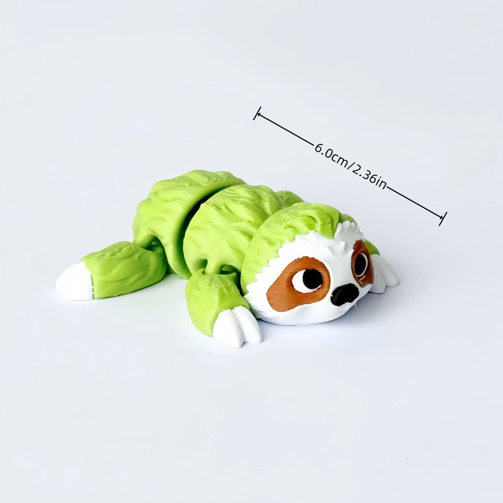 Articulated 3D Printed Sloth Koala Desktop Companions 3