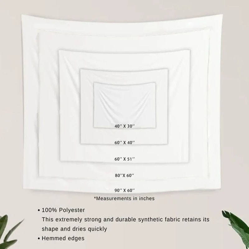 Enchanted Gothic Window Lush Garden Tapestry 5