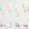 Whimsical Watercolor Hot Air Balloon Animal Wall Decals 2