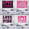 Chic LOVE PINK Aesthetic Wall Tapestry 1