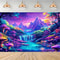 Enchanted Fantasy Forest GlowintheDark Tapestry 2