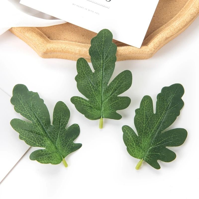 Premium Artificial Watermelon Leaf Accents 50Piece 1
