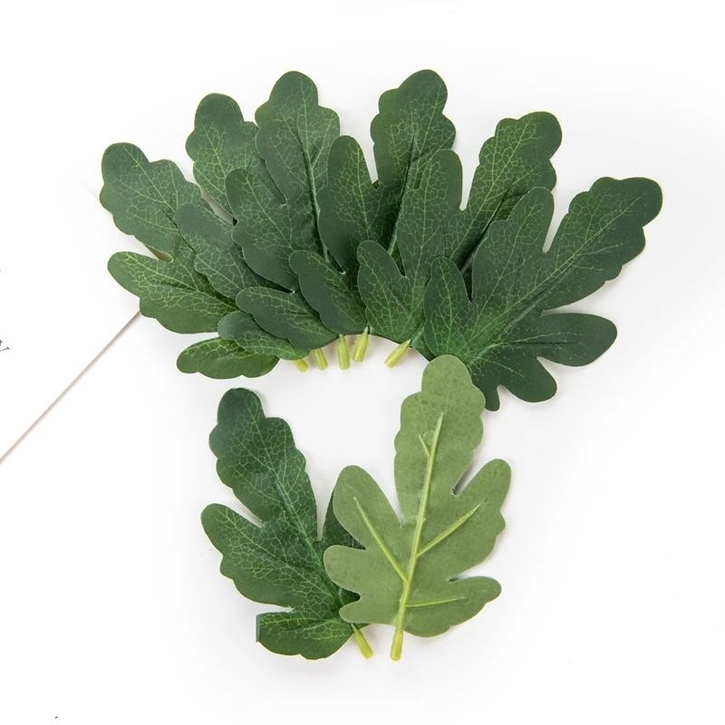 Premium Artificial Watermelon Leaf Accents 50Piece 4
