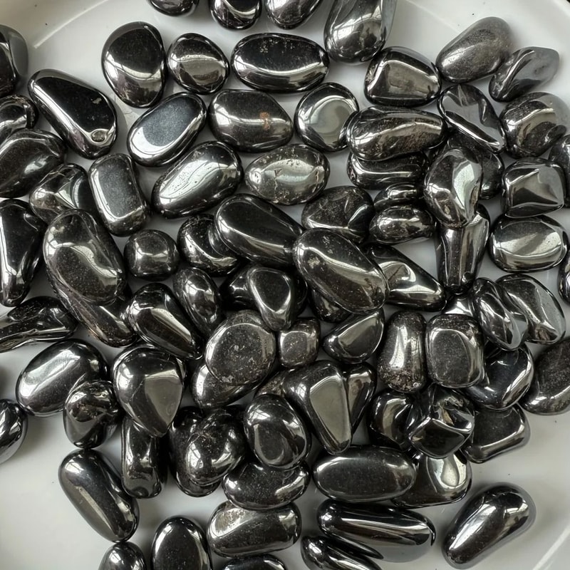 Natural Polished Hematite Crystal Chips 6