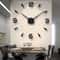 3D Luminous Minimalist DIY Wall Clock 0