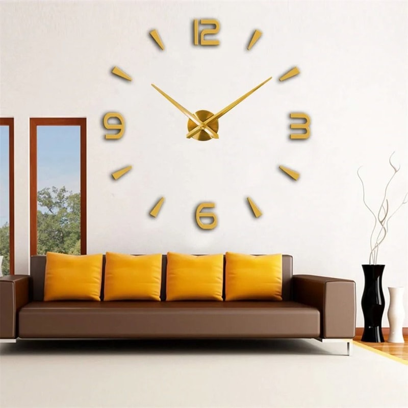 3D Luminous Minimalist DIY Wall Clock 1