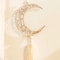 Wooden Ramadan Lunar Tassels Eid Mubarak Ornaments 3