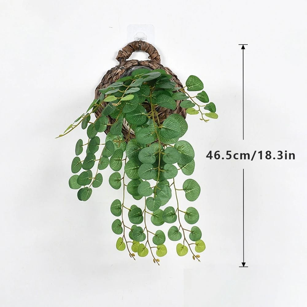 Lush Artificial Eucalyptus Tropical Hanging Vines 9