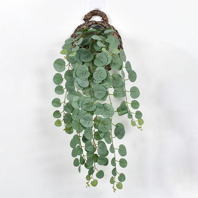 Lush Artificial Eucalyptus Tropical Hanging Vines 1