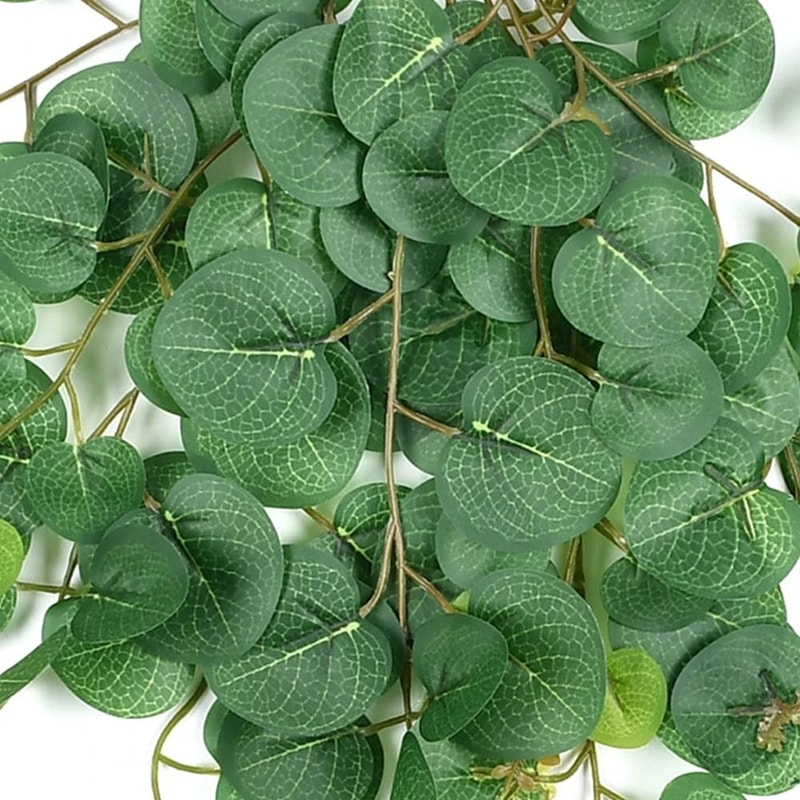 Lush Artificial Eucalyptus Tropical Hanging Vines 5