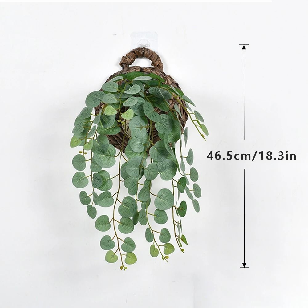 Lush Artificial Eucalyptus Tropical Hanging Vines 6